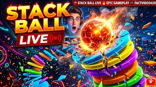 🔴 LIVE - Stack Ball Gameplay | Endless Ball Drop Challenge! screenshot 1