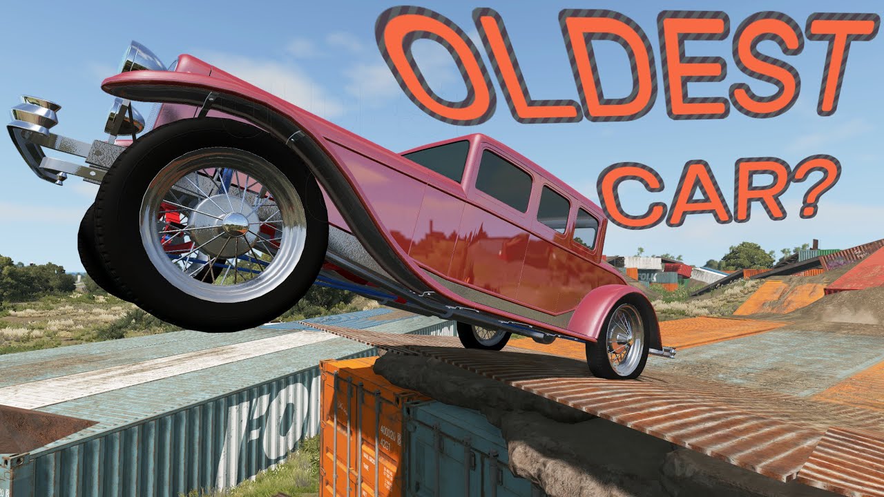 THE OLDEST CAR IN BeamNG.drive?? - CrashHard Classic