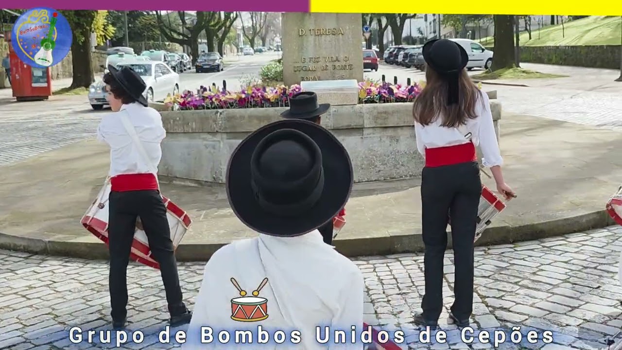 Bombos Unidos de Cepões 🥁Encerramento dos 900 Anos de Foral 🎈Vila Ponte de Lima