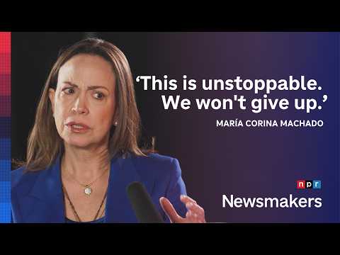 Before she can rebuild Venezuela Machado will have to find her way back in Newsmakers NPR
