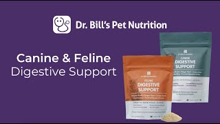 Canine & Feline Digestive Support | Dr. Bill's Pet Nutrition