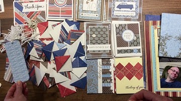 Using up a Whole Paper Pad! April 2018 Paper Pad Project Share Part 1