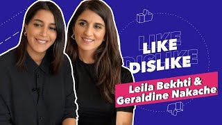 Leila Bekhti et Geraldine Nakache - Like & Dislike avec Rilès, Groland & les Premier Souvenirs 🎤❣️