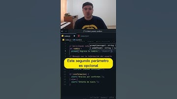 Alert, prompt y confirm en JavaScript #javascript #desarrolloweb #programacion