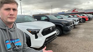 New 2024 Toyota Tacomas ARE NOT SELLING… Here’s Why! by Untamed Motors 231,268 views 3 weeks ago 8 minutes, 56 seconds