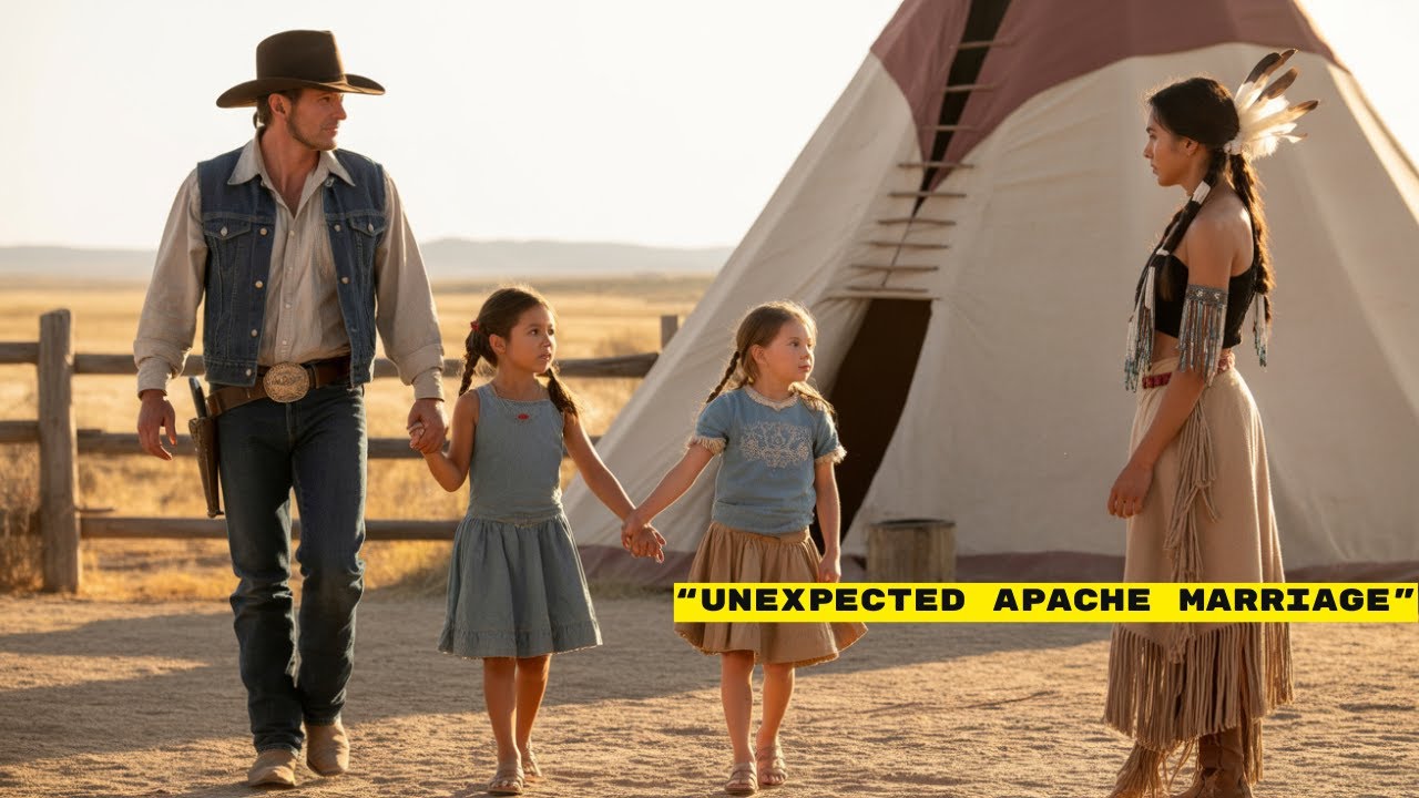 Apache twin girls invited him home — he didn’t know they planned to marry him to their widowed mom.