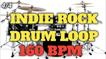 INDIE ROCK DRUM LOOP | 160 BPM