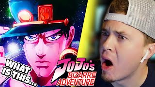 First Time Reaction to 'JoJo's Bizarre Adventure' Openings (NEW ANIME FAN)