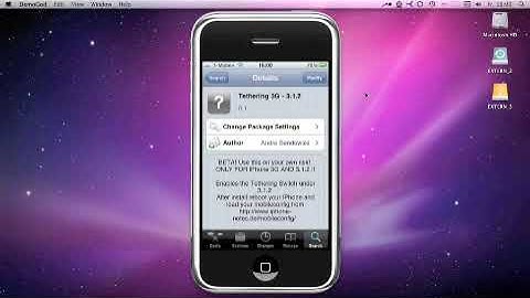 How to enable tethering on iPhone OS 3.1.2