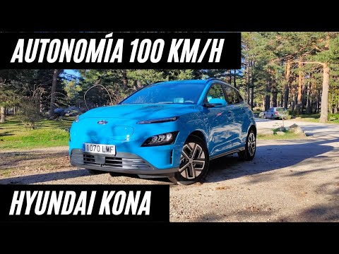 Hyundai Kona Eléctrico. ¿Qué autonomía logra a 100 km/h?