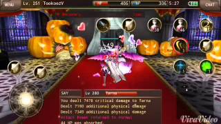 Iruna Online Ninja V.S Tarna. Halloween 2014