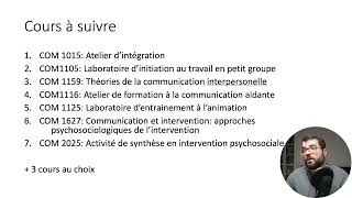 Certificat en intervention psychosociale