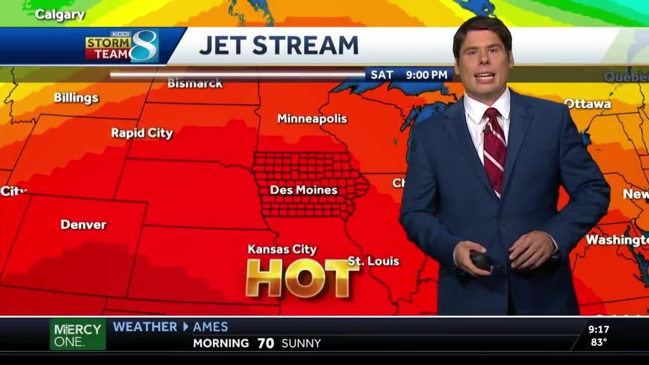 Temperatures to stay in the 90s - YouTube