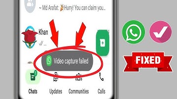 How To Fix Whatsapp Video Capture Failed Problem(2025)|Whatsapp Video Capture Failed Problem Solve