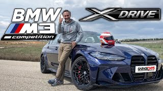 BMW M3 G80 Competition xDrive: Dani Cuadrado tests the all-wheel drive sports saloon