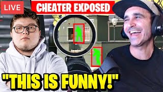 Summit1g Reacts: Warzone Streamers CAUGHT Cheating LIVE - Huskerrs, Aydan, FaZe Nio \& Swagg!