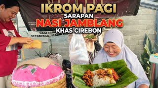 BREAKFAST FEATURING AUTHENTIC CIREBON NASI JAMBLANG, WEST JAVA @USMANHUDACHANNEL