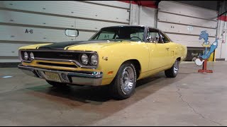 His 1st Car ! 1970 Plymouth Road Runner Tribute 426 Hemi 4 Speed on My Car Story with Lou Costabile