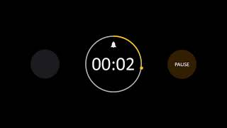 Round Timer 5 seconds countdown Intro Video in PowerPoint -  animation -