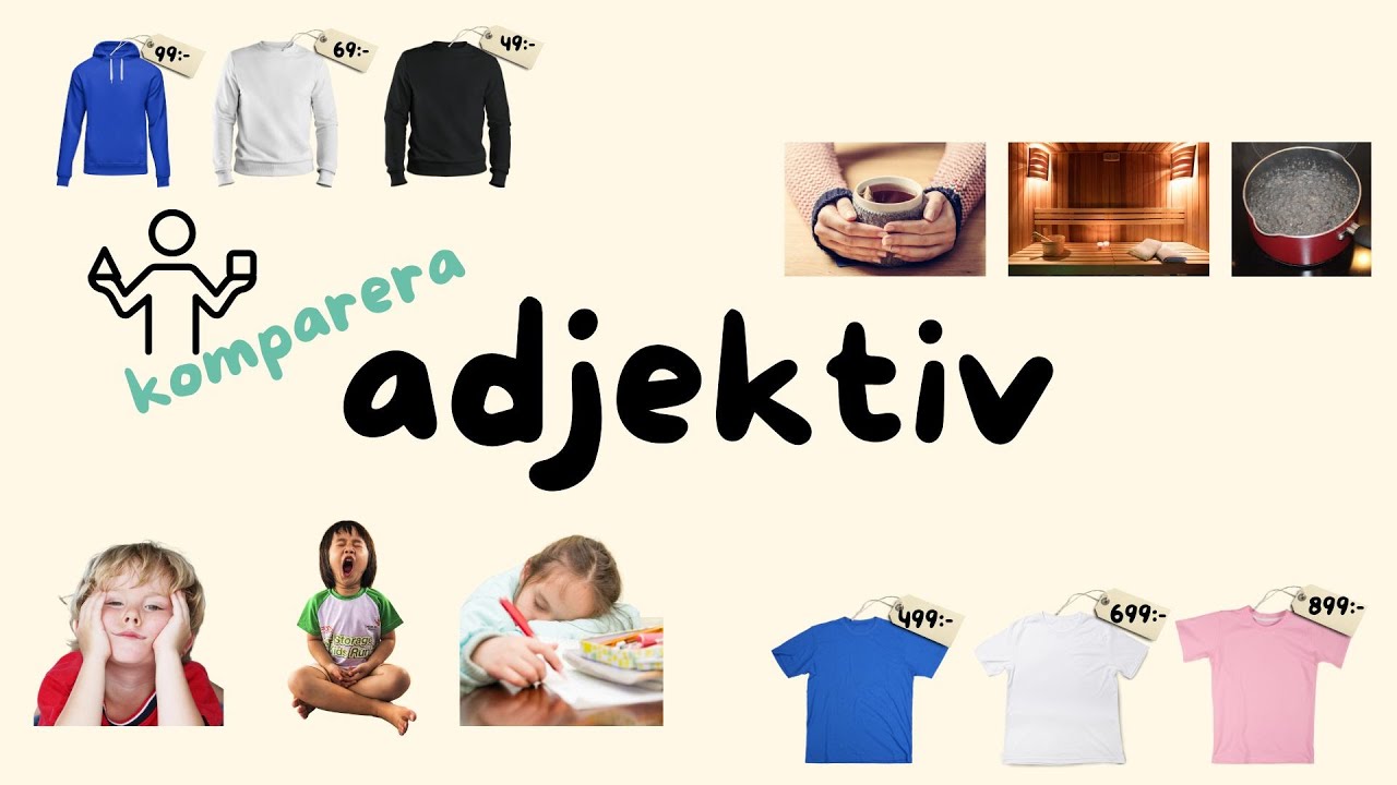komparera adjektiv (1), sfi