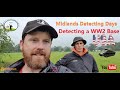 Digging WW2 Relics from a USA army camp. Midlands Detecting Days. #metaldetectinguk #USAww2 #USArmy