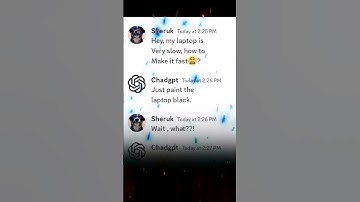 Chadgpt moment 🥵