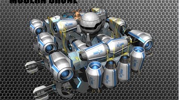 Robocraft Drone Build: "Modern Drone" Block by Block Tutorial