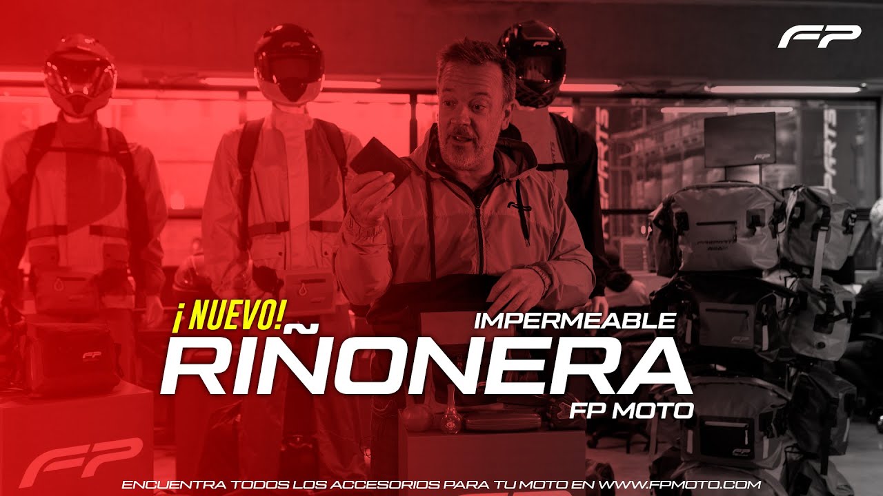 Canguro Riñonera Impermeable Moto Fire parts