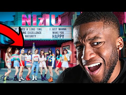 First Time Reacting to NiziU『Make you happy』M/V REACTION