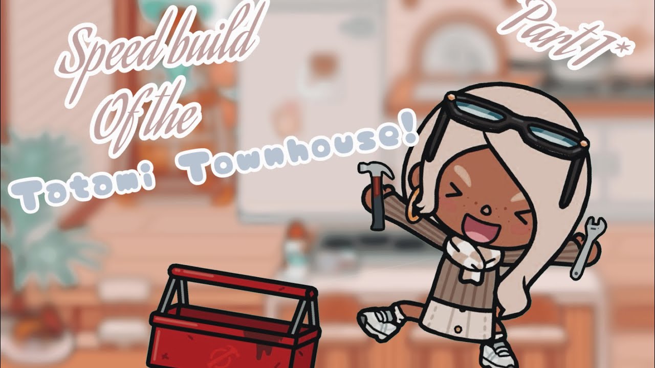 | Aesthetic *SPEEDBUILD* of the Tatami Townhouse! 🧺 | Toca Boca Build | 