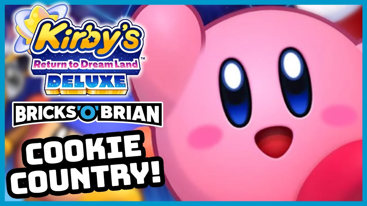 Kirby's Return to Dream Land Deluxe Walkthrough Part 1 Cookie Country  (Nintendo Switch) co-op 