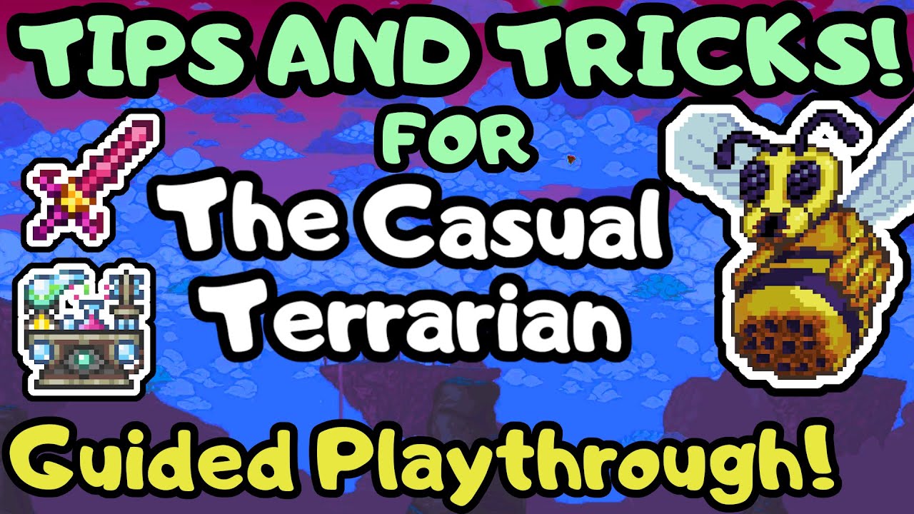 Terraria Guide for Beginners 6! Terraria Progression Guide for Casuals