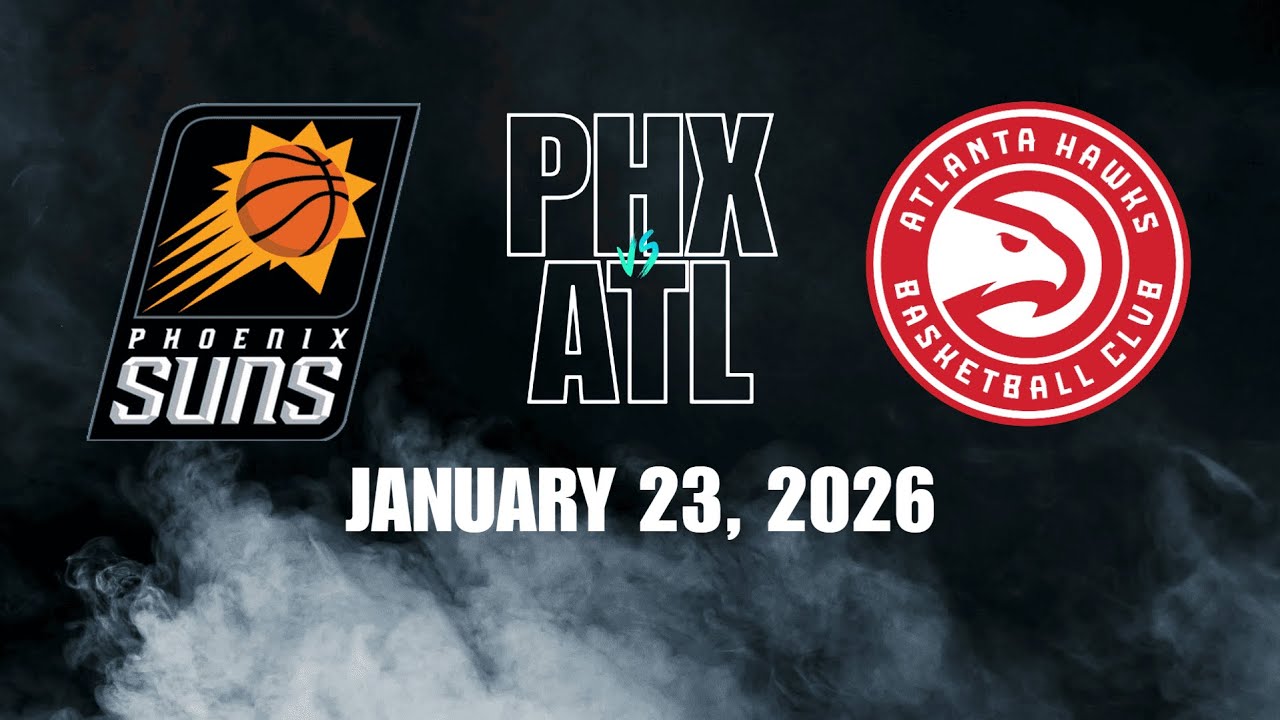 Phoenix Suns vs Atlanta Hawks Full Game Highlights – January 23, 2026 ...