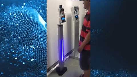 Anson face recognition with temperature measurement ---come with stand