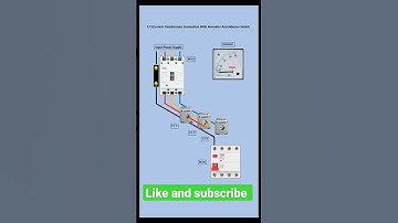C.T (Current Transformer) Connection With Ammeter And Selector Switch//electric king//