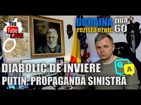 LIVE. FRANȚA: Șoșoaca lui Putin a pierdut alegerile. Derbedeul planetei a parazitat Învierea / Q&A