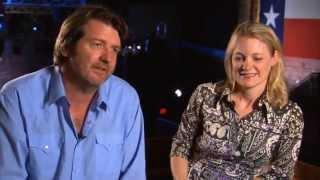 Bruce Robison & Kelly Willis Perform "Departing Louisiana" on The Texas Music Scene TV chords