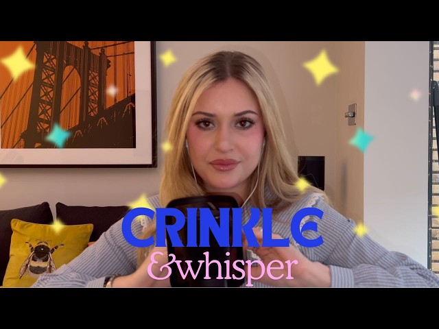 ASMR | whispered crinkling