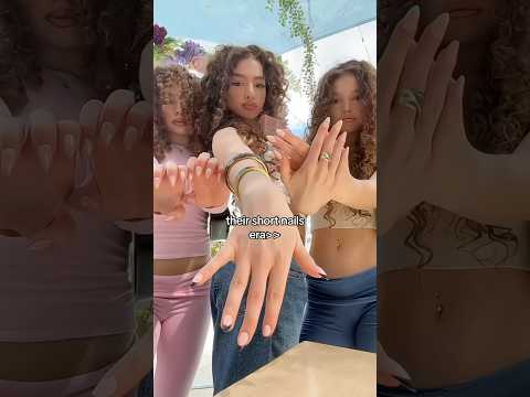 KALOGERAS SISTERS BEFORE FAME Nails Nailart Kalogerasisters Tiktok Relatable 