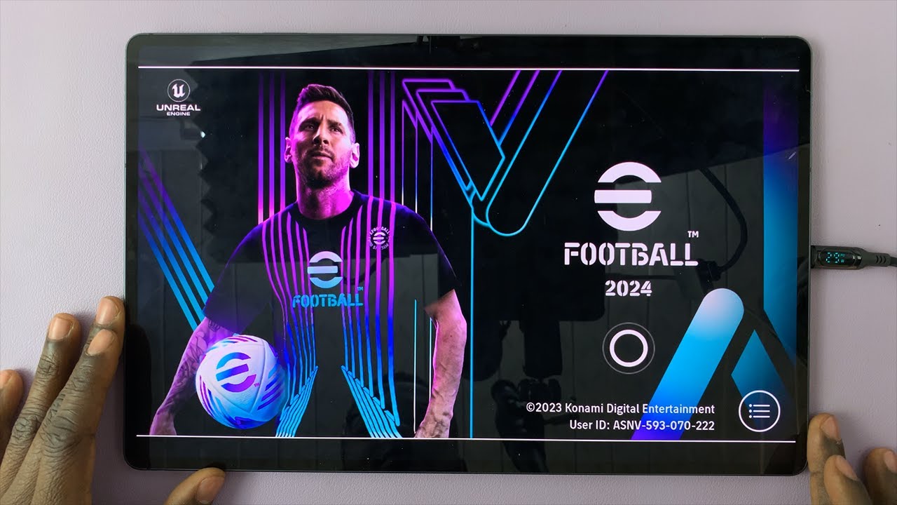eFootball 2024 Gameplay On Samsung Galaxy Tab S9 Ultra (Maxed Graphics Settings)