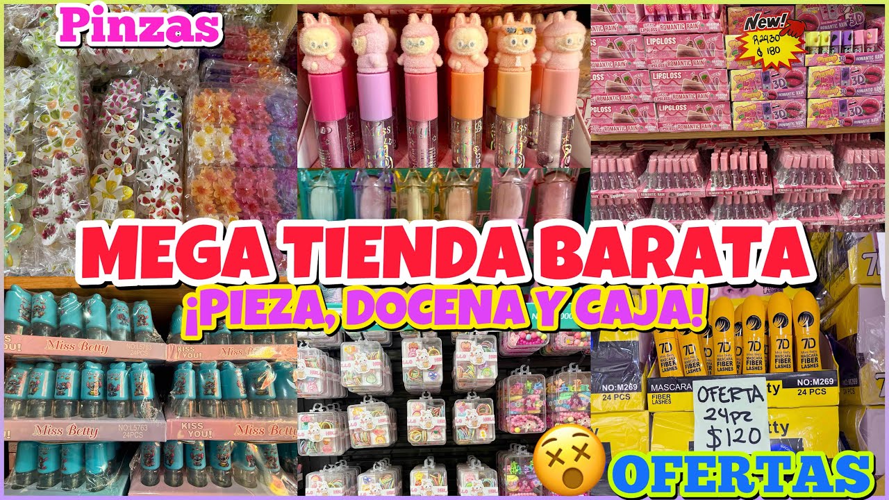 🤑MEGA TIENDA BARATA / ¡PRECIOS x PIEZA, DOCENA Y CAJA!😱 / PESTAÑAS, UÑAS, COSMETICOS / CENTRO CDMX
