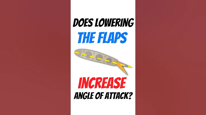 Do Flaps INCREASE Angle of Attack? #flighttraining #airplane #pilotlicense #flyingclassroom