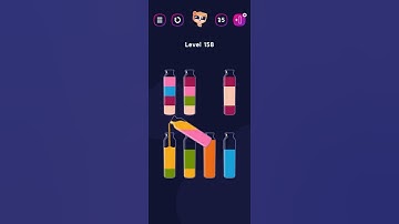 Get Color Bottle Game level 158 #shorts #pggaming