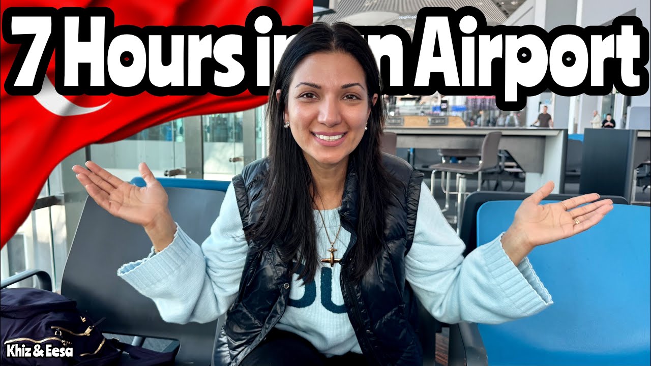 7 Hours at Istanbul Airport! Food Tour (Salt Bae & McD’s Baklava) + Family Travel Trivia! ✈️🇹🇷