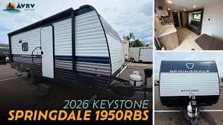This Small Camper Feels BIG! | 2026 Keystone Springdale Mini 1950RBS Walkthrough