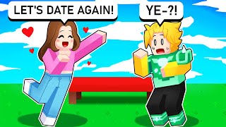 I Said YES to My EX GIRLFRIEND for 24 Hours! (Roblox Bedwars)