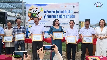 Đầm Chuồn triển khai mô hình du lịch sinh thái giảm nhựa