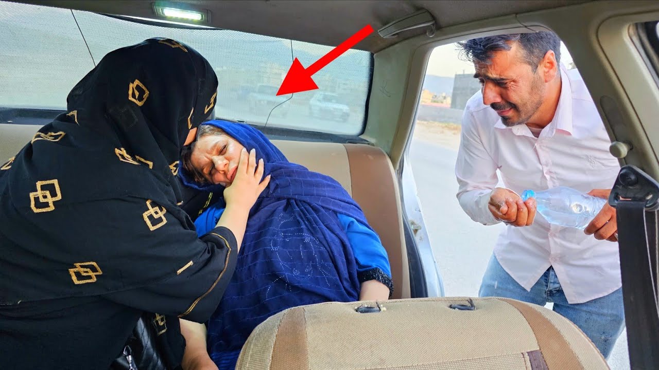 Nomadic Life: Noorbakhsh's Hospital Stay After an Accident ⛰️🚗