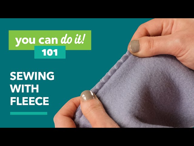How to Sew and Finish a Fleece Blanket