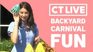 CT LIVE Backyard carnival games for summer family fun